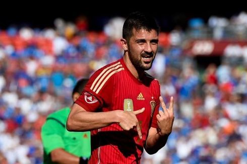 Cedera dan Dicoret dari Timnas Spanyol, David Villa Kecewa