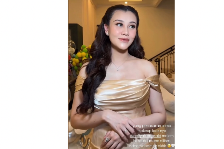 Deretan Seleb Tampil Glamor di Intimate Dinner Al Ghazali dan Alyssa