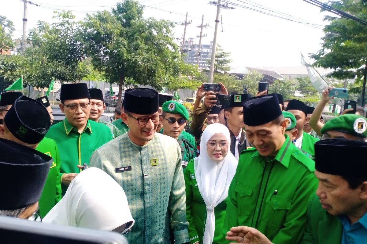 Ketua Bappilu PPP sekaligus Menparekraf RI Sandiaga Salahuddin Uno