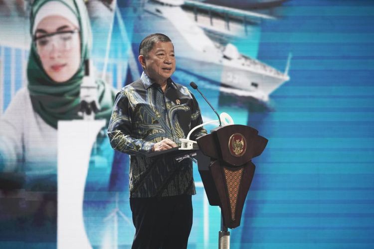 Menteri PPN/Kepala Bappenas Suharso Monoarfa dalam Musrenbangnas Rencana Kerja Pemerintah (RKP) 2024, Selasa (16/5/2023).