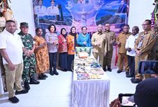 Gubernur Papua Barat Resmikan Pameran Harmoni, Satukan Iman, Budaya, dan Ekonomi Kreatif di Pesparawi XIV