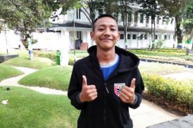 Beckham Putra Nugraha saat ditemui Kompas.com di Balai Kota Bandung, Jalan Wastukencana, Senin (9/11/2015).