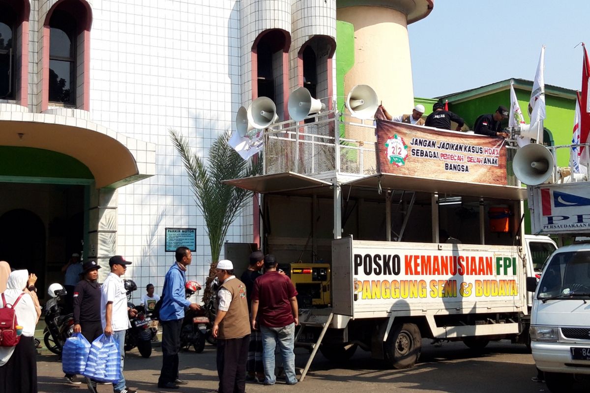 Massa Ormas Islam Berkumpul di Masjid Al-Munawar