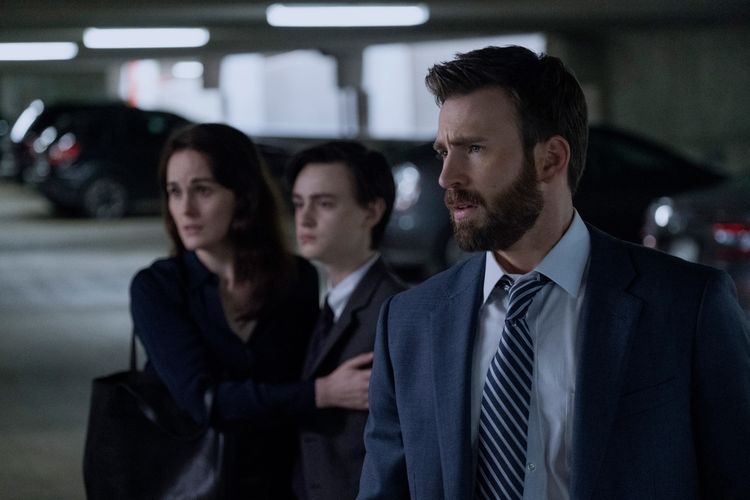 Chris Evans dalam serial Defending Jacob