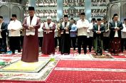 Jokowi dan Jemaah Shalat Id Masjid Istiqlal Dengarkan Ceramah soal Lepas dari Segala Dosa