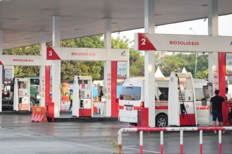 Biosolar B50 Hadir di Rest Area Km 57 Tol Jakarta-Cikampek
