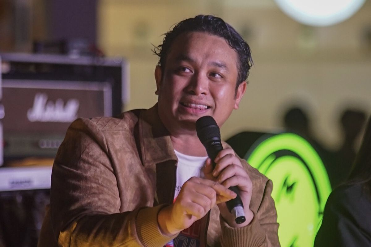 Gilang Dirga di kawasan Blok M, Jakarta Selatan pada Rabu (31/5/2023). 