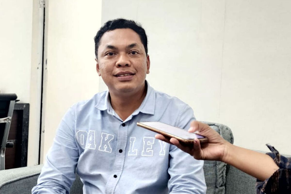 Kasat Reskrim Polres Blitar Kota AKP Hendro Utaryo memberikan keterangan pers, Kamis (15/2/2024)