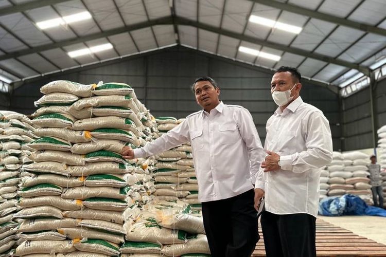 Perum Bulog mengupayakan dua hal untuk memitigasi fenomena El Nino pada cadangan beras.