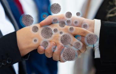 Ilustrasi virus corona, SARS-CoV-2, Covid-19