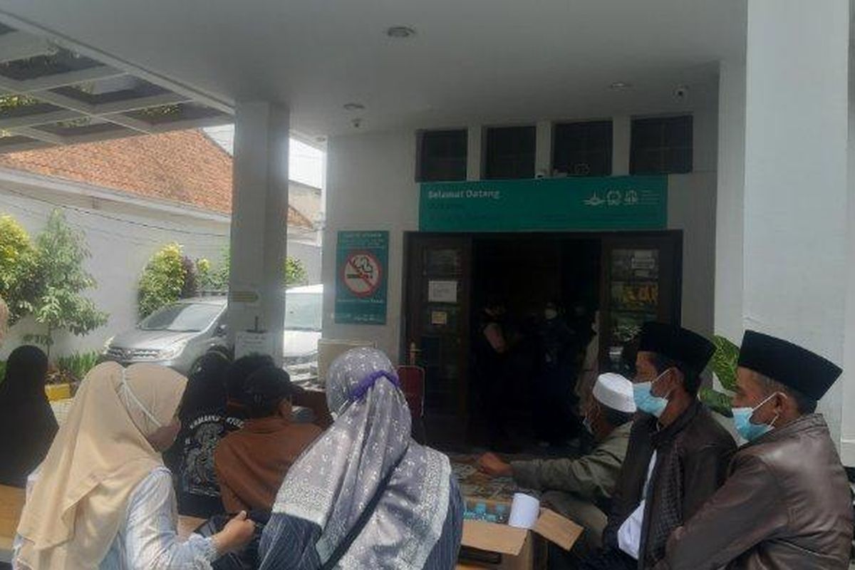 Calon Jemaah umrah di KKP Jawa Barat.