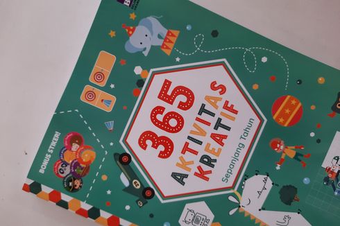 Buku 365 Aktivitas, Isi Kegiatan Anak di Rumah dengan Menyenangkan