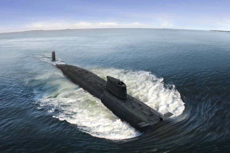 Ilustrasi kapal selam
