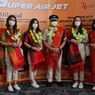 Super Air Jet Resmi Mengudara di Rute Jakarta-Batam dan Jakarta-Medan