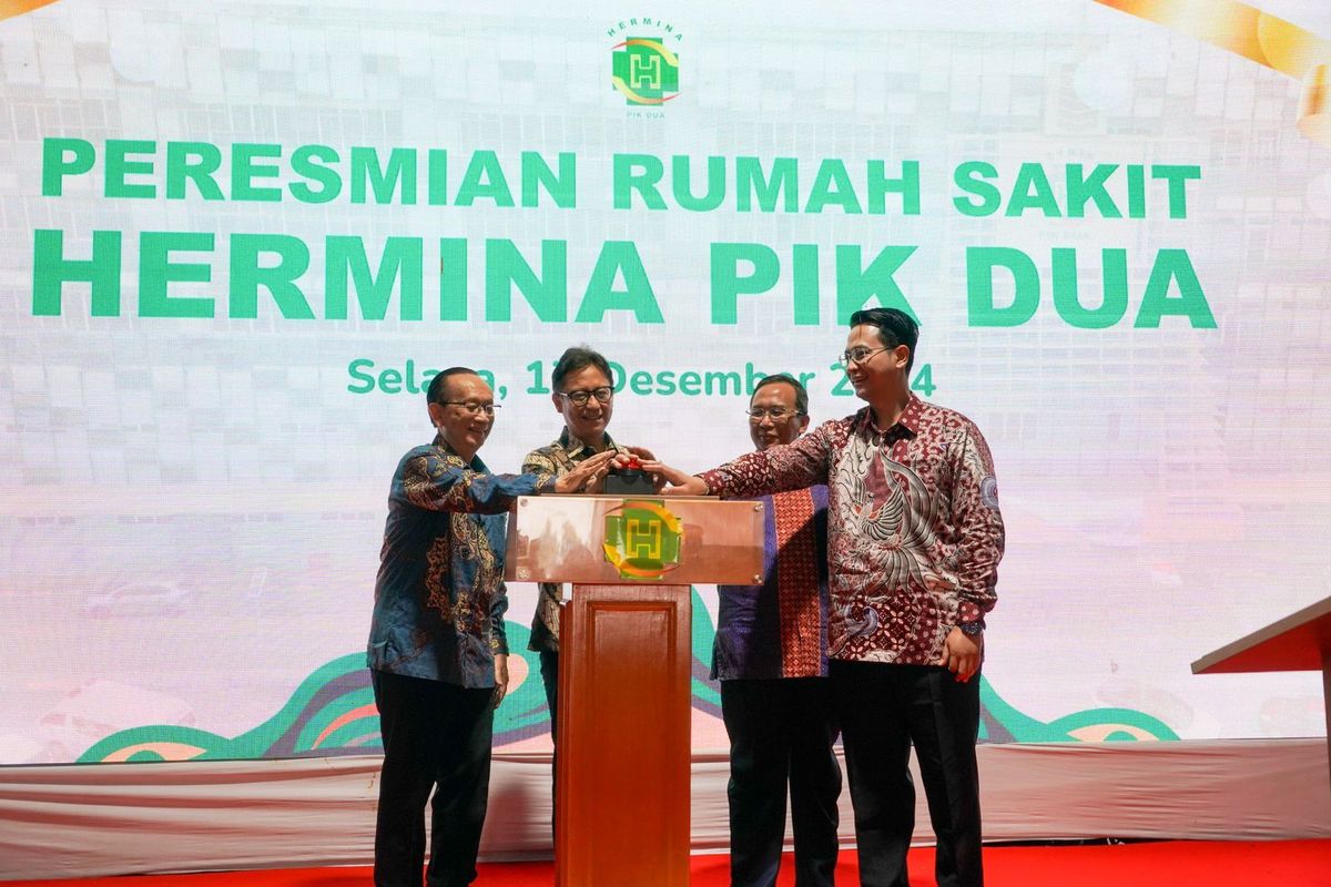 Peresmian RS Hermina PIK 2 dilakukan pada Selasa (17/12/2024) tepat satu tahun setelah groundbreaking yang dimulai pada Desember 2023.