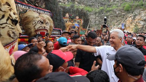Tinjau Pembangunan Museum Reog di Ponorogo, Ganjar Singgung soal Ketahanan Budaya