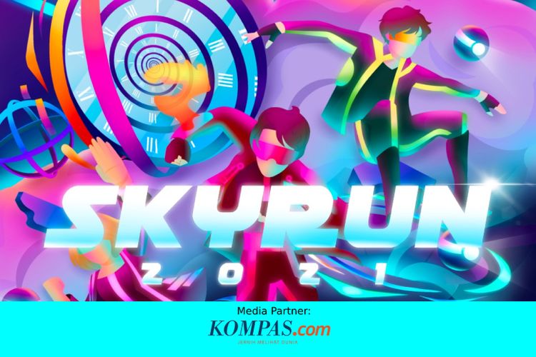 Ilustrasi Skyrun 2021 