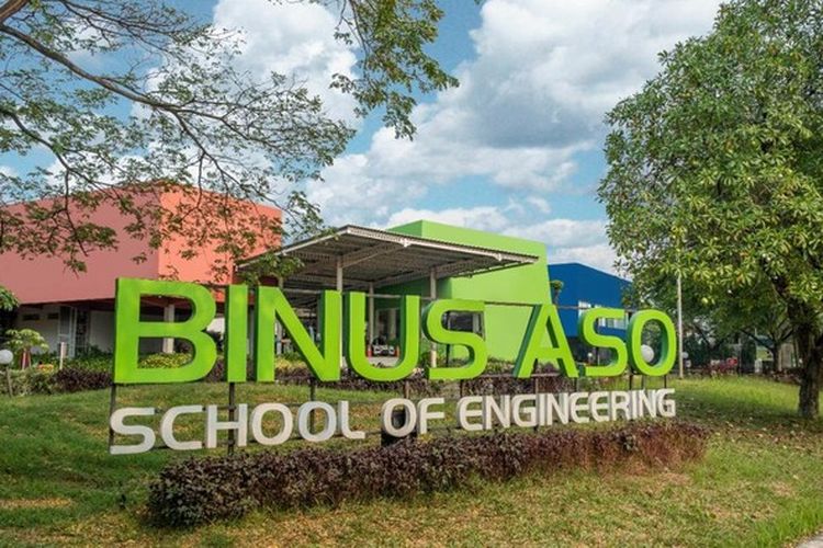 Kampus Binus ASO School of Engineering berlokasi di Alam Sutera, Tangerang Selatan.