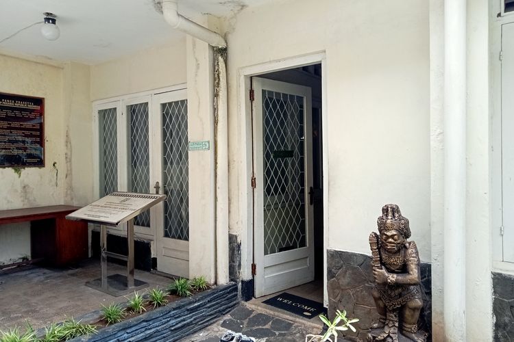 Pintu belakang, lokasi masuknya anggota PKI ke rumah Jenderal Ahmad Yani.