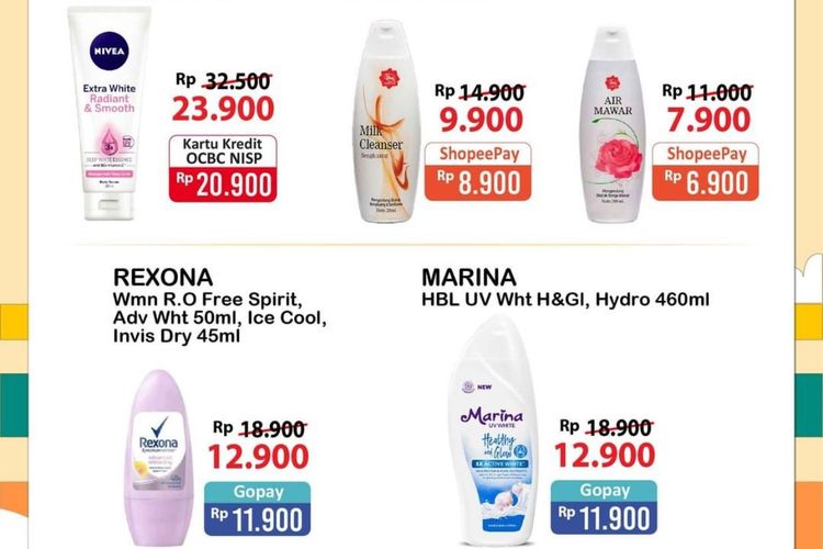 Katalog promo Alfamart periode 22-24 Oktober 2021.