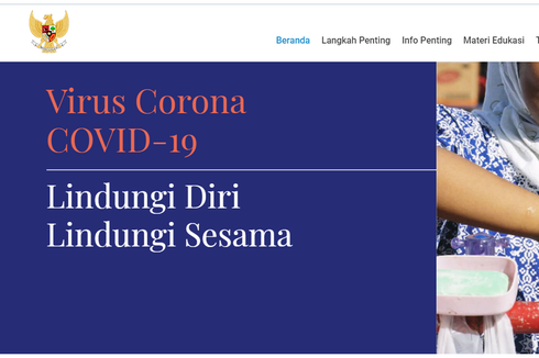 Bebas Kuota Internet, Akses ke Situs Resmi Penanganan Corona di Indonesia
