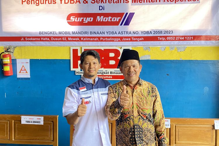 Sutikno dan Nastikun Owner Bengkel Suryo Motor