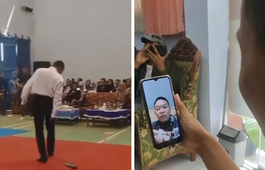 Viral, Video KSAD Video Call Anak Petani yang Sol Sepatunya Lepas ...