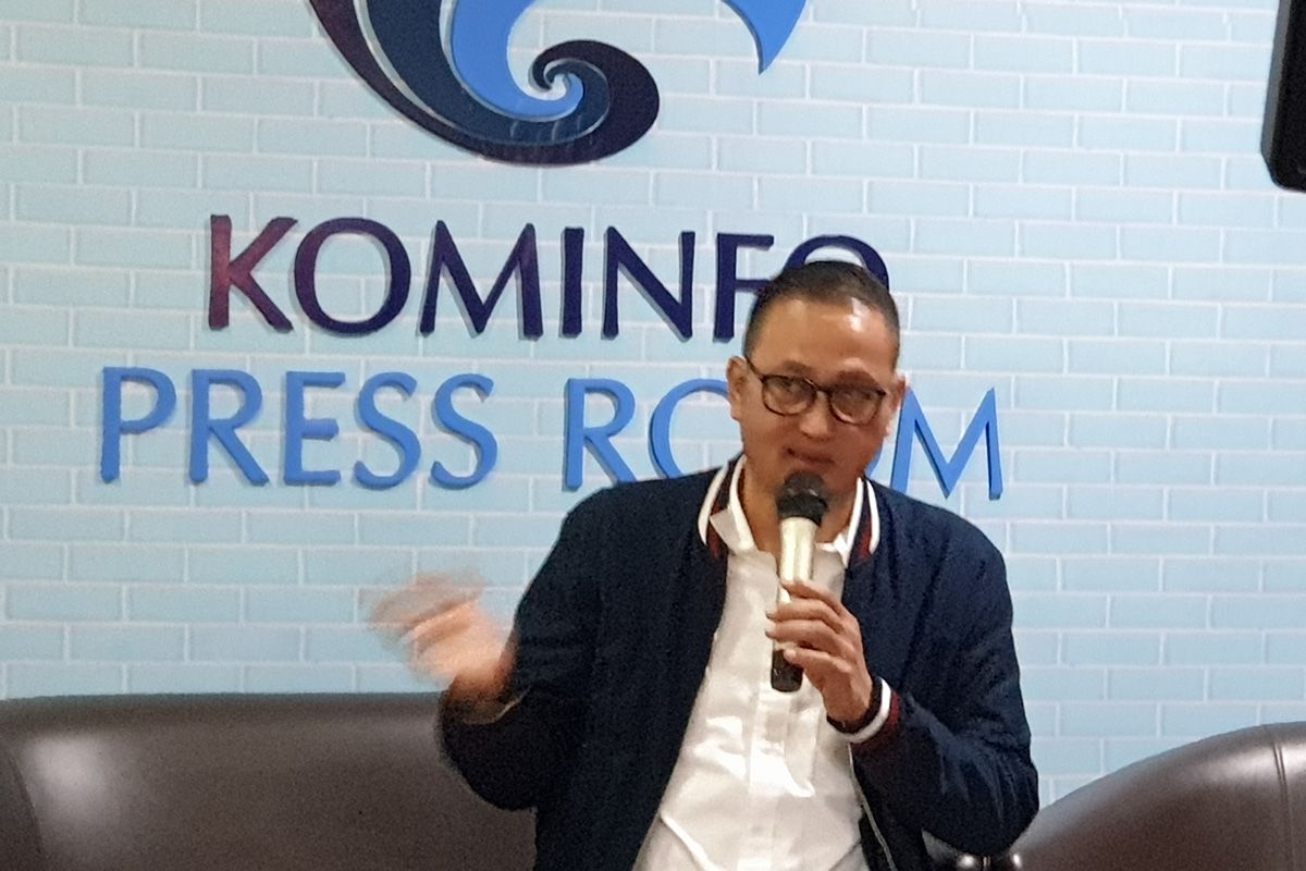 Menurut Dirjen Aptika Kementerian Komunikasi dan Informatika (Kominfo), Samuel Pangerapan, dalam acara konferensi pers di kantor Kemenkominfo, Senin (25/3/2019).