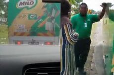 Pasangan di Malaysia Kejar Truk Milo demi Menantu Mereka yang Tengah Hamil