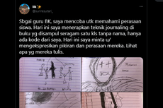 Viral, Unggahan Guru BK Gunakan Gambar untuk Mengetahui Kondisi Murid, Apa Hasilnya?