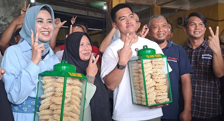 Kaesang Kampanye di Solo, Targetkan Respati-Astrid Menang Banyak