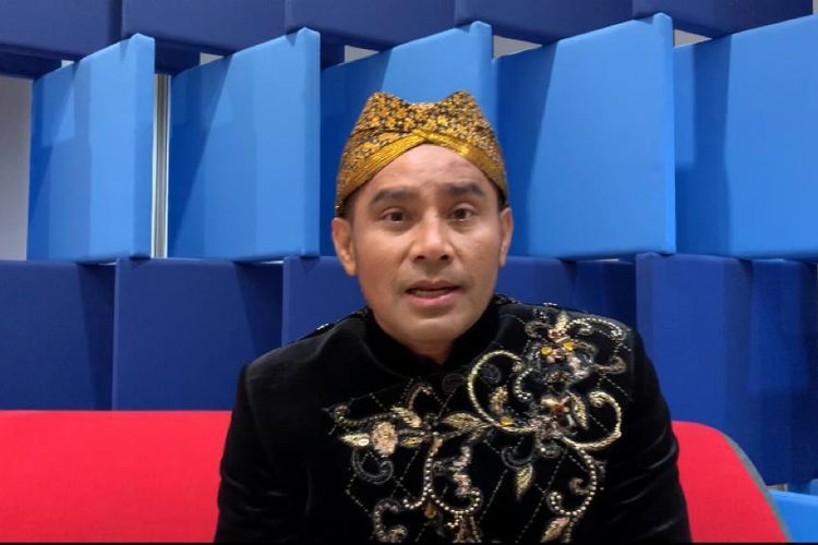 Penyanyi Judika saat ditemui di Menara Kompas, Palmerah, Jakarta Barat, Sabtu (16/4/2022).