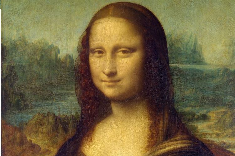 Mona Lisa. Salah satu lukisan Leonardo da Vinci yang paling terkenal.