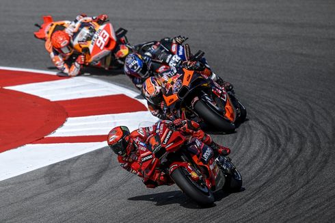 Klasemen MotoGP 2023 usai Sprint Race Argentina, Bagnaia Memimpin