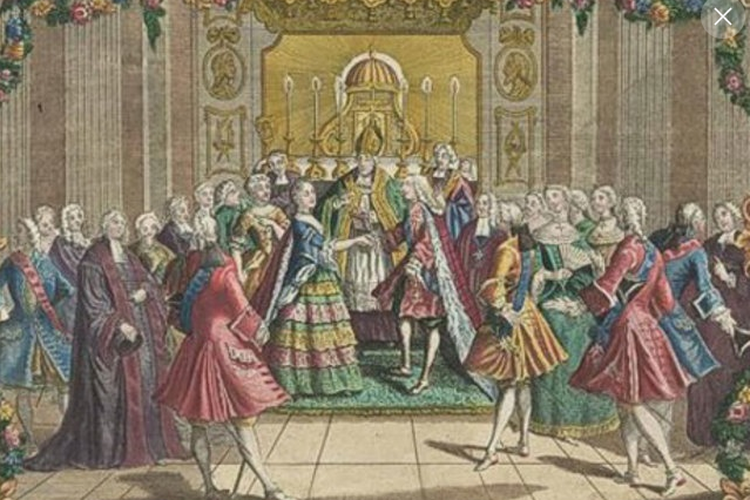 Pernikahan Marie Antoinette dengan Raja Louis XVI
