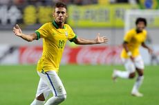 Neymar-Oscar Pimpin Brasil Taklukkan Korsel