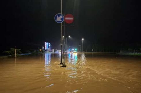Exit Tol Kertajati Majalengka Terendam Banjir, Pengendara Diminta Lewat Tol Sumberjaya