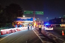 Jasa Marga Mulai Sekat Dua Titik Jalan Tol Jakarta-Cikampek