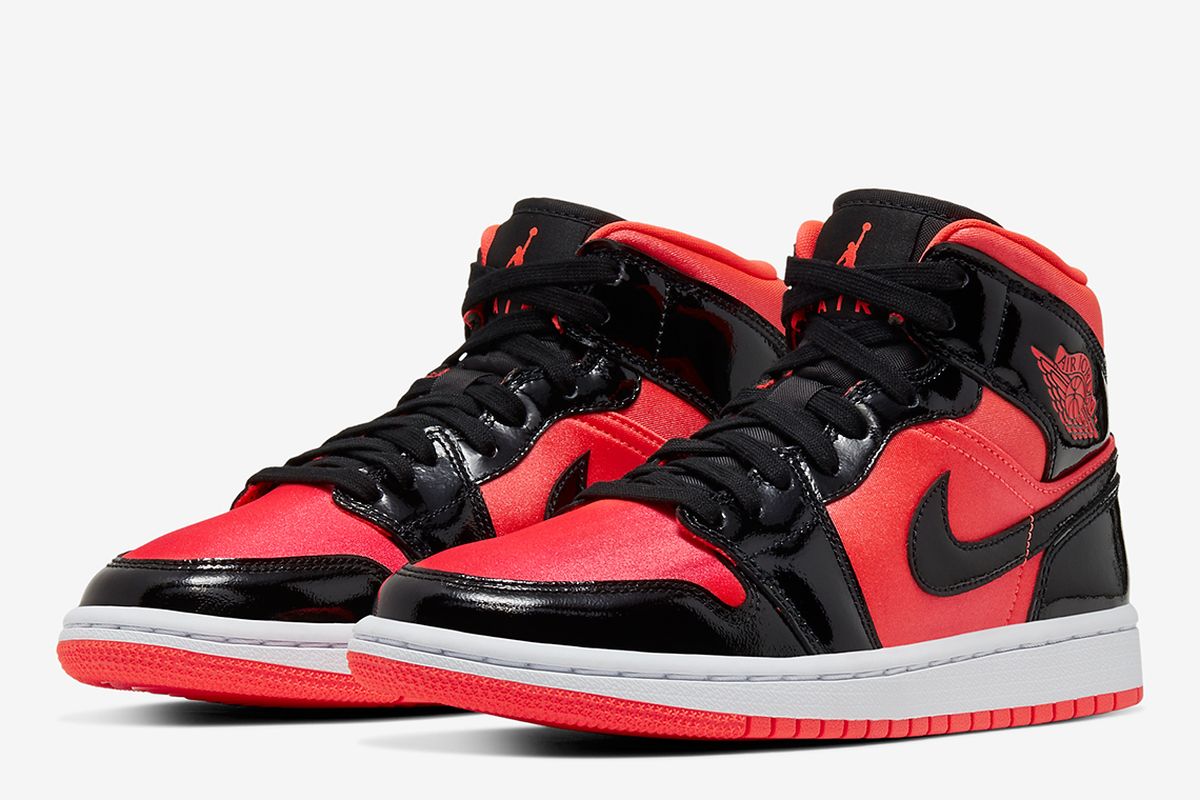 Air Jordan 1 Mid reddish-orange