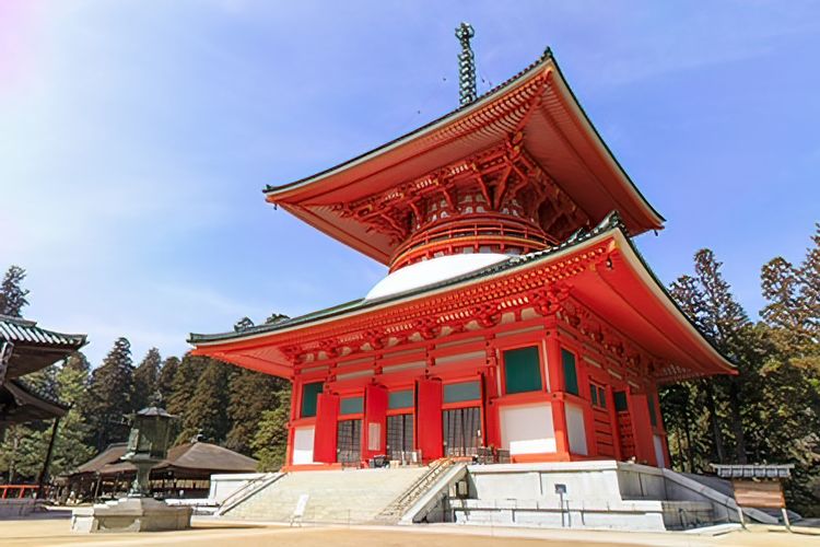 Destinasi wisata Koyasan di Jepang.