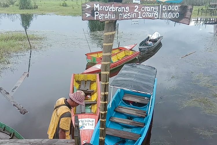Sungai Upang, Kabupaten Bangka, Jumat (6/3/2020).