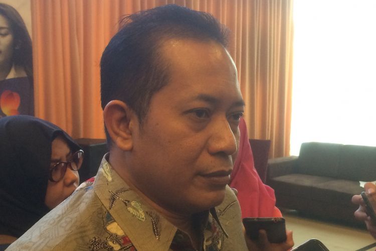 Wakil Ketua Umum DPP Partai Gerindra Ferry Juliantono saat ditemui di bilangan Menteng, Jakarta Pusat, Sabtu (7/7/2018).