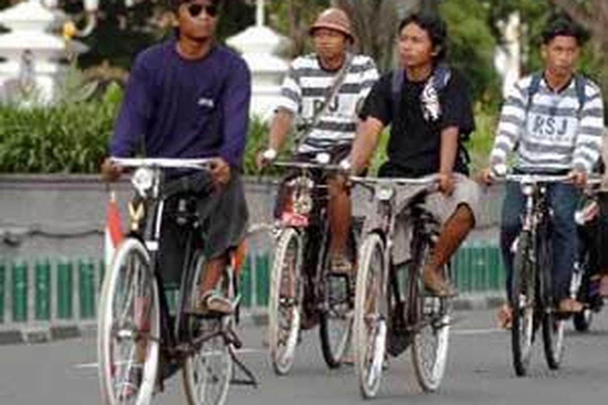 Klub penggemar sepeda onthel di Yogyakarta. 