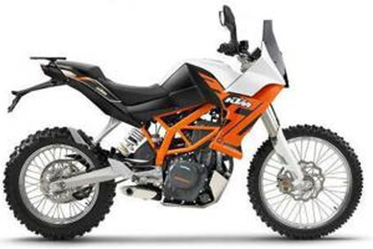 KTM model adventure ber-cc kecil.