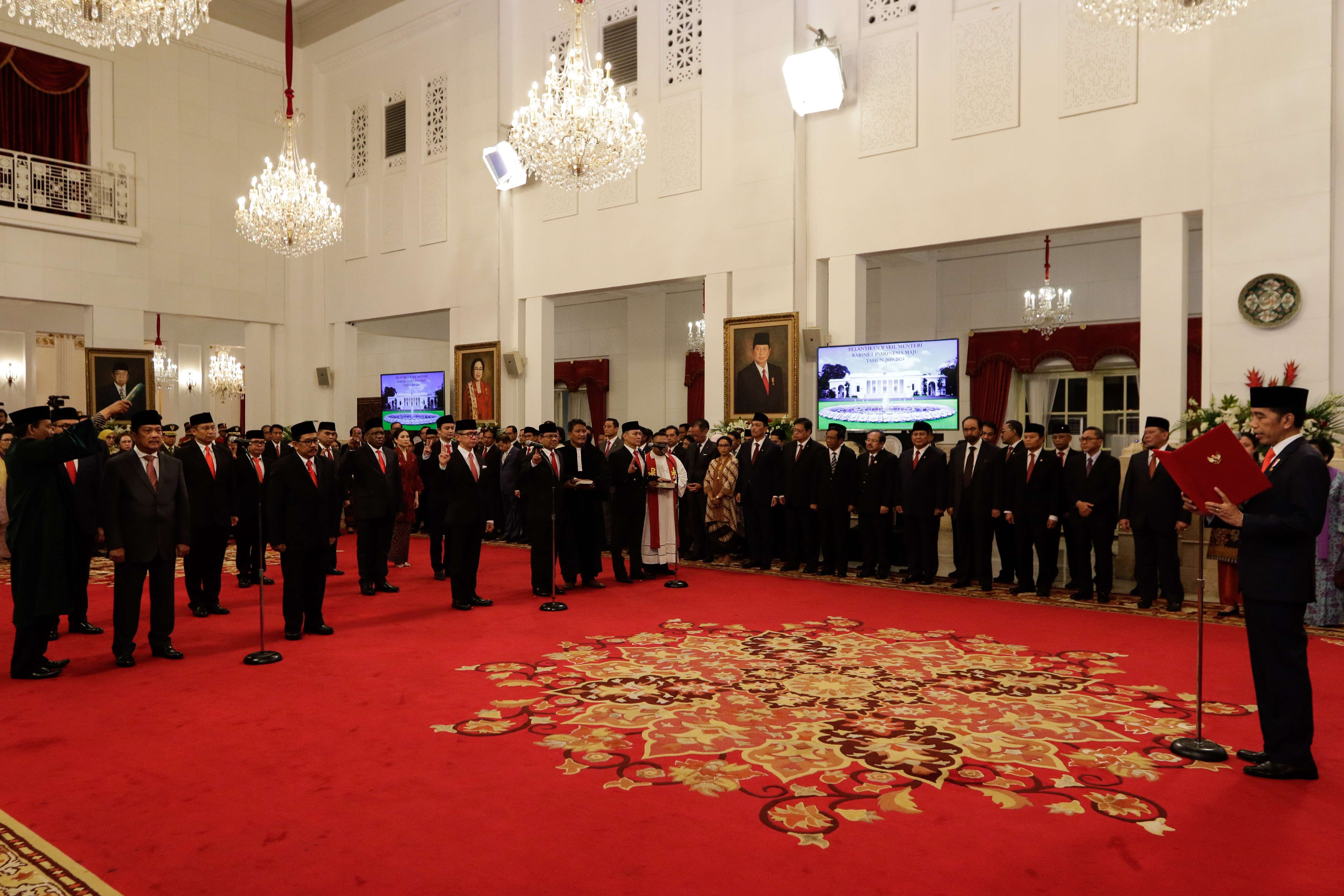 Diminta Mundur oleh TKN, Berikut 6 Menteri PDI-P dalam Periode Kedua Jokowi