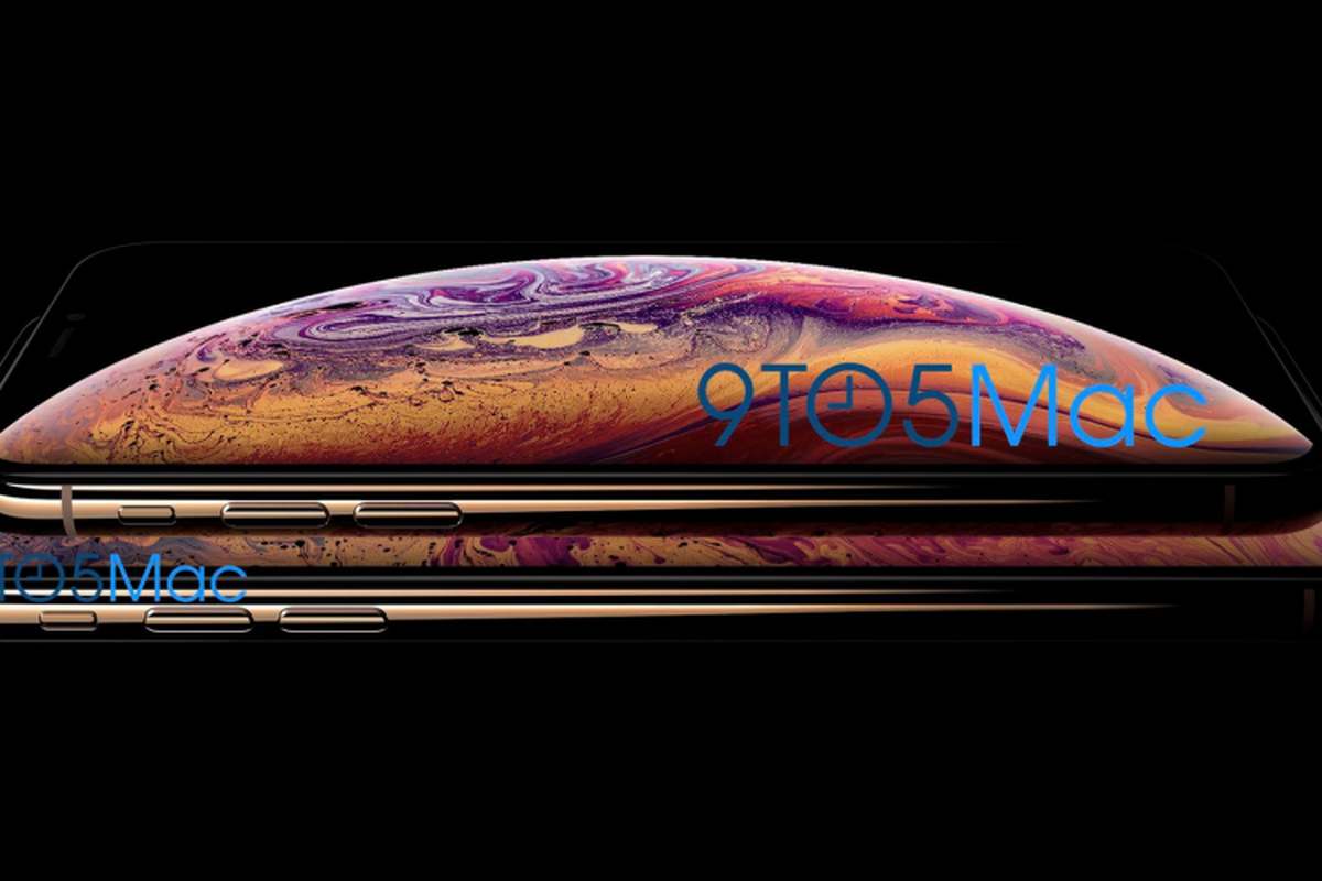 Bocoran render iPhone XS.