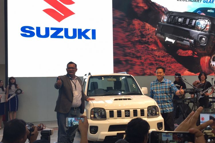 Suzuki Jimny diluncurkan di GIIAS 2017.