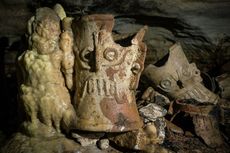 Penuh Harta Karun, Gua Dewa Jaguar Ditemukan di Bawah Runtuhan Maya