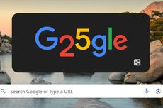 Google Doodle Hari Ini Rayakan Ulang Tahun Ke-25 Google Inc.