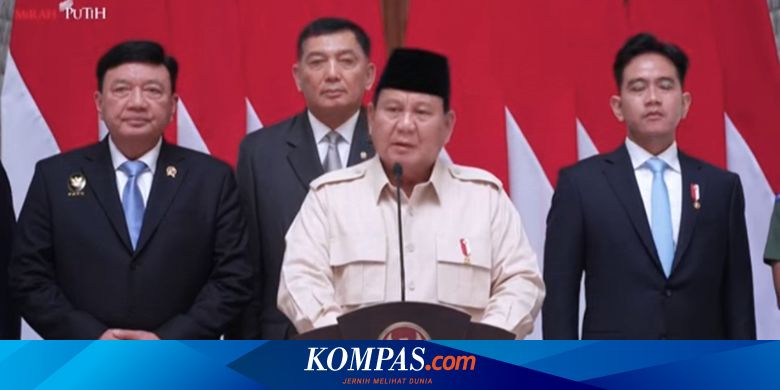 Gibran Jadi Plt Presiden Selama Prabowo Pergi ke Mesir